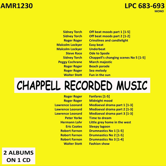 Chappell's Library LPC683-693 - Compilation by Various Artists