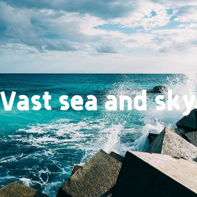 Vast sea and sky cover art
