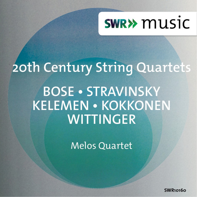 20th Century String Quartets cover art