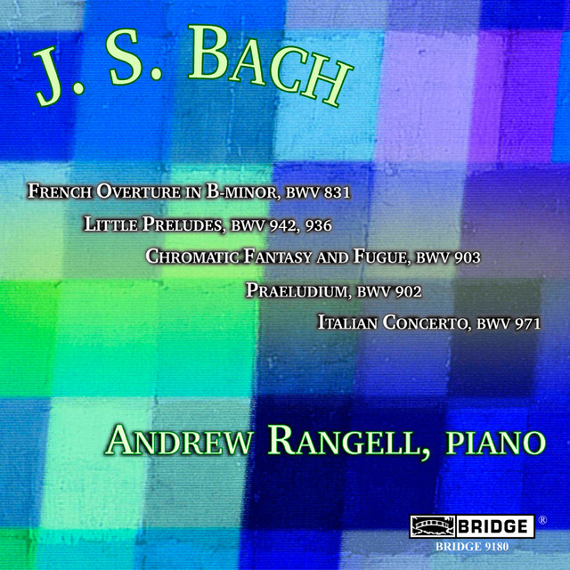 J.S. Bach: Piano Works cover