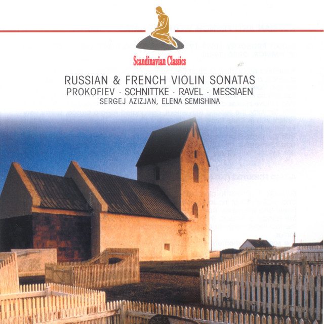Russian and French Violin Sonatas cover art