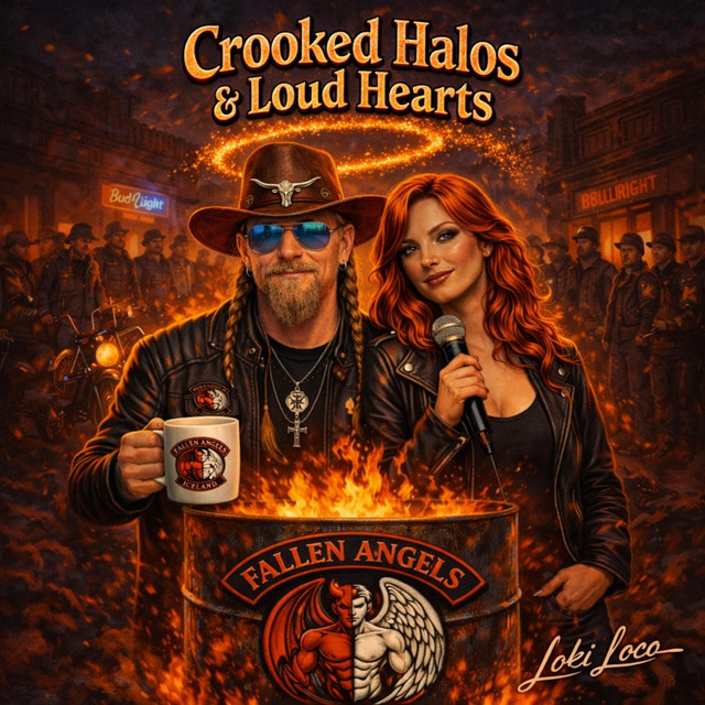 Crooked Halos & Loud Hearts cover art