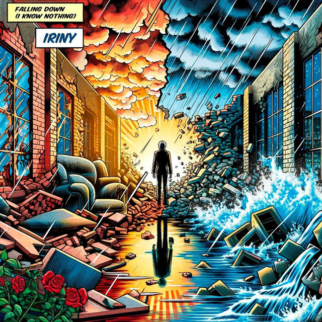 Cover art: Falling Down (I Know Nothing) — Iriny