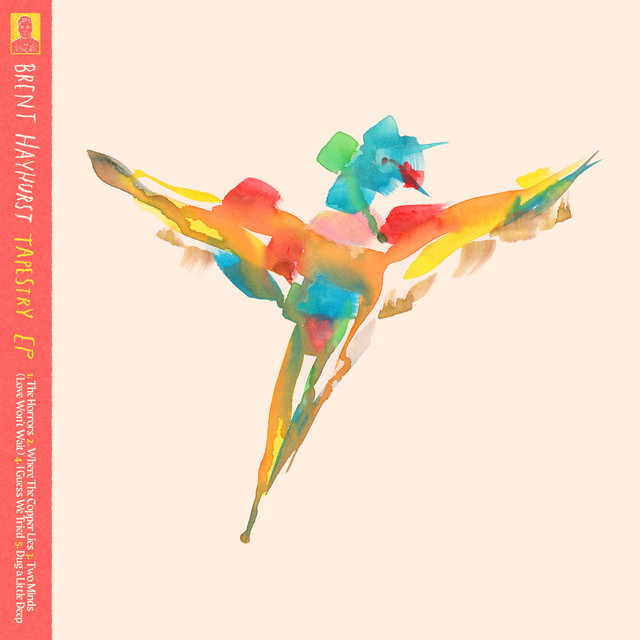 Tapestry EP artwork — watercolour bird by Sebastian White