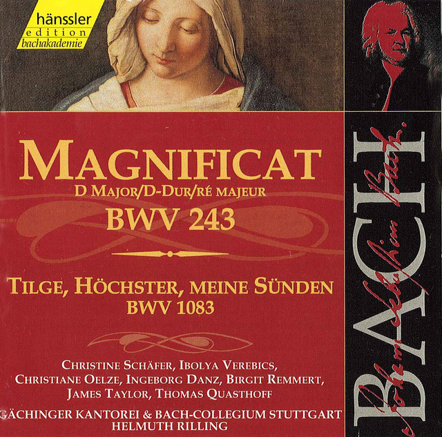 Bach, J.S.: Magnificat in D Major, Bwv 243 cover