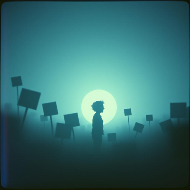 Blurred outline cover art