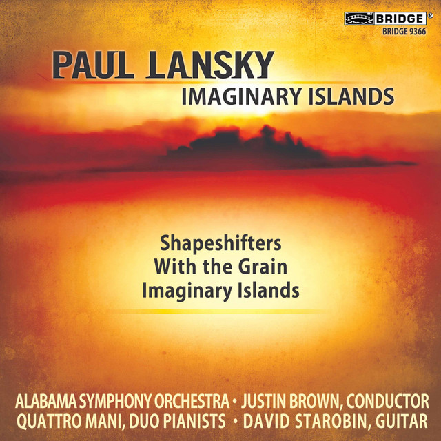 Paul Lansky: Shapeshifters, With the Grain & Imaginary Islands cover art