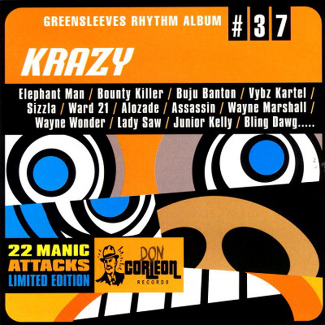 【中古】 Krazy - Greensleeves Rhythm Album #37 Greensleeves Rhythm Album #37: Krazy - Compilation by Various