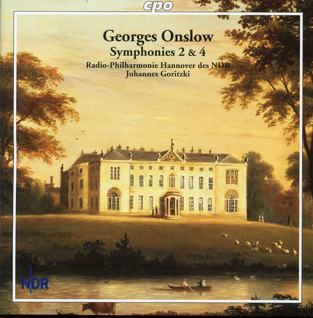 Onslow: Symphonies Nos. 2 & 4 cover art