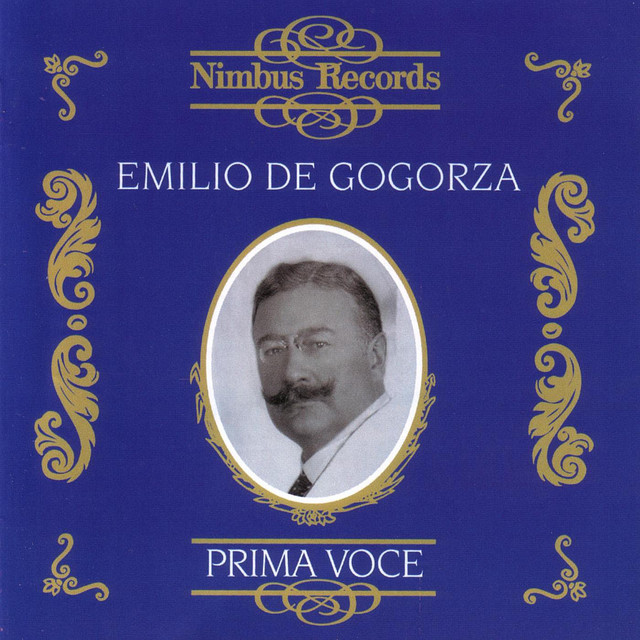 Prima Voce: Emilio De Gogorza cover art