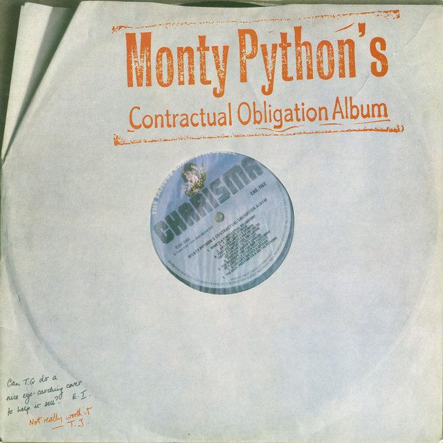 Monty Python's Contractual Obligation Album cover art
