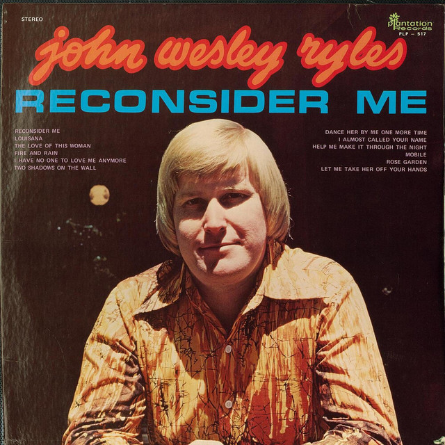 Reconsider Me cover art