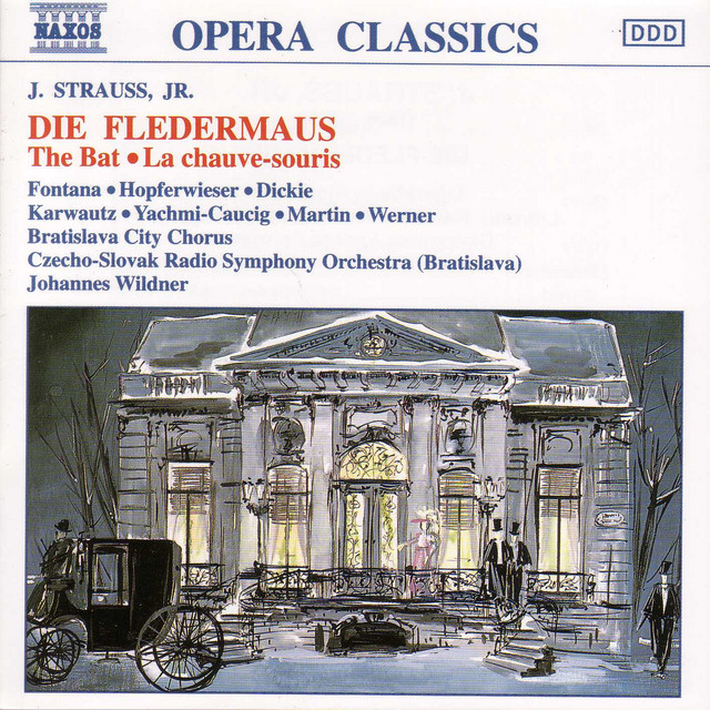 Die Fledermaus, Act I No. 5: Finale - Trinke, Liebchen, trinke schnell (Rosalinde, Alfred, Frank) cover art