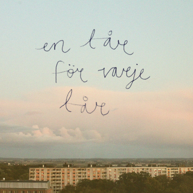 En tår för varje tår cover art