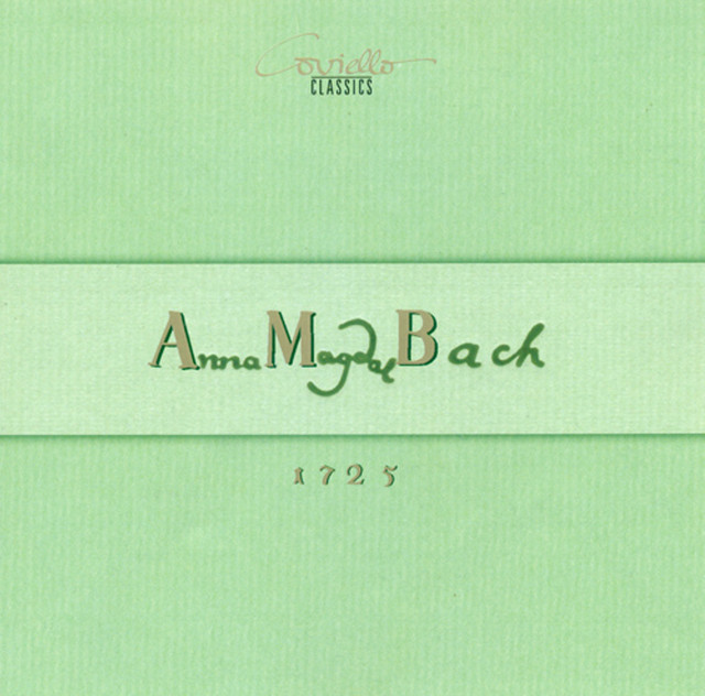 Bach, J.S.: Clavierbuchlein for Anna Magdalena Bach, Book 2 cover art