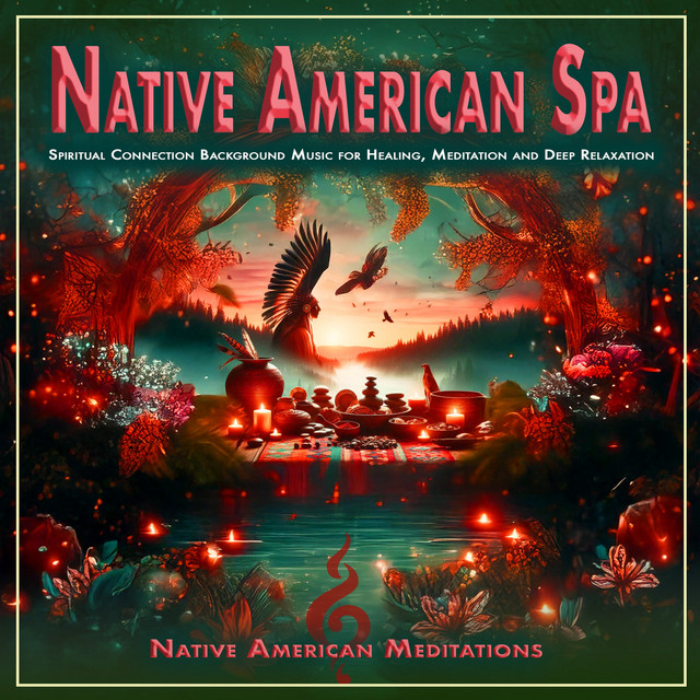 Native American Spa: Spiritual Connection Background Music for Healing, Meditation and Deep Relaxation cover art