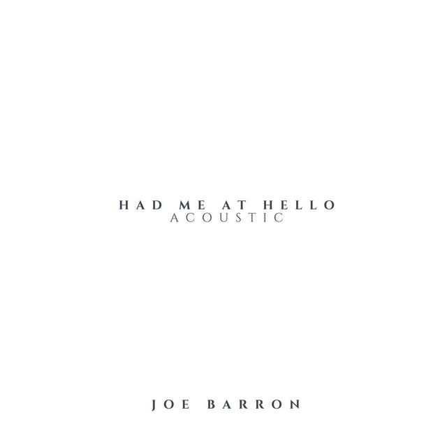 Had Me at Hello (Acoustic) cover