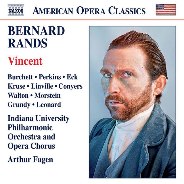 Bernard Rands: Vincent cover art