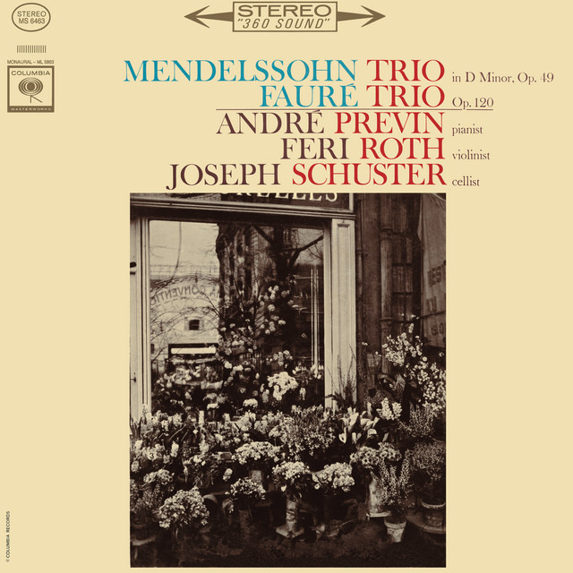 Mendelssohn: Piano Trio No.1 in D Minor, Op. 49 & Fauré: Piano Trio in D Minor, Op. 120 cover art