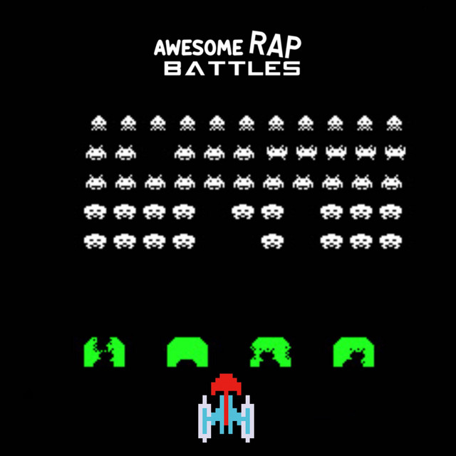Space Invaders vs Galaxian cover art