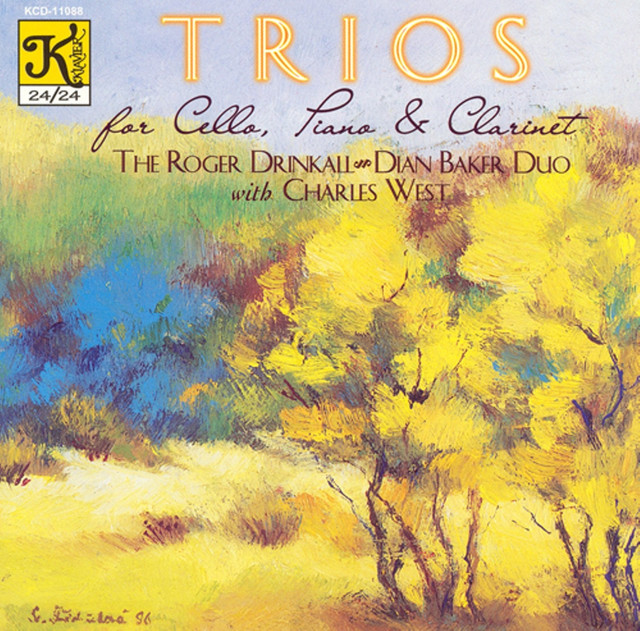 Indy: Clarinet Trio in B-Flat Major / Muczynski: Fantasy Trio / Brahms: Clarinet Trio in A Minor cover art