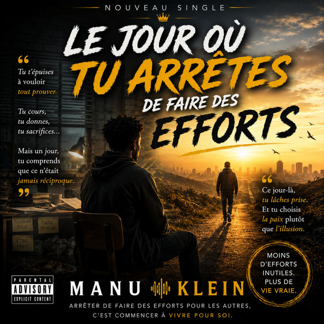 Le Jour Où Tu Arrêtes de Faire des Efforts cover