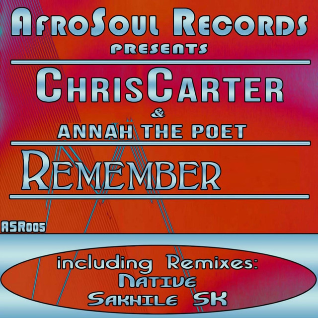 Remember - Sakhile SK Chillout Mix cover art