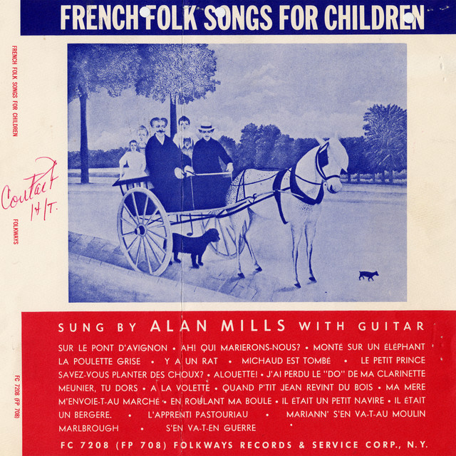 French Folk Songs for Children cover art