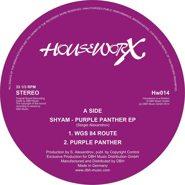 Purple Panther EP cover art