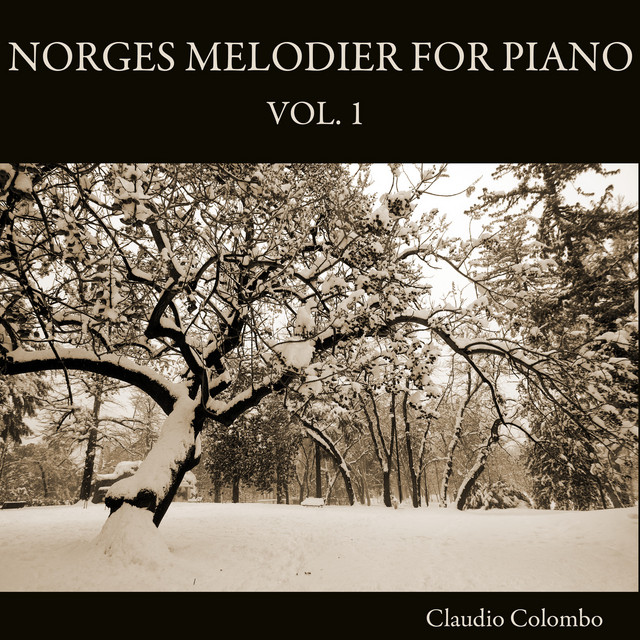 Norges Melodier for Piano, Vol. 1 cover art