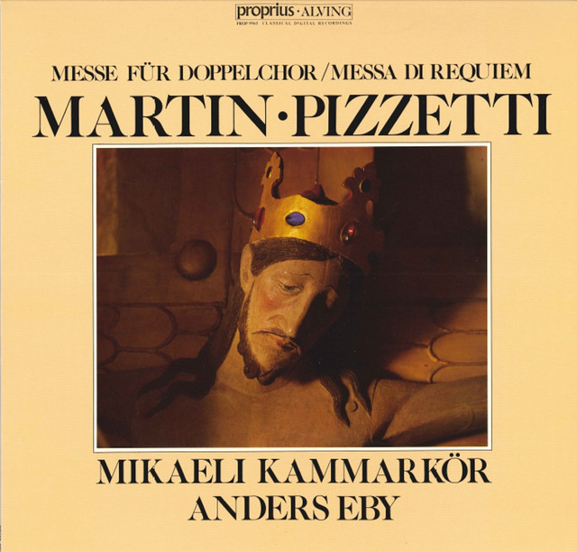 Martin: Mass / Pizzetti: Requiem cover
