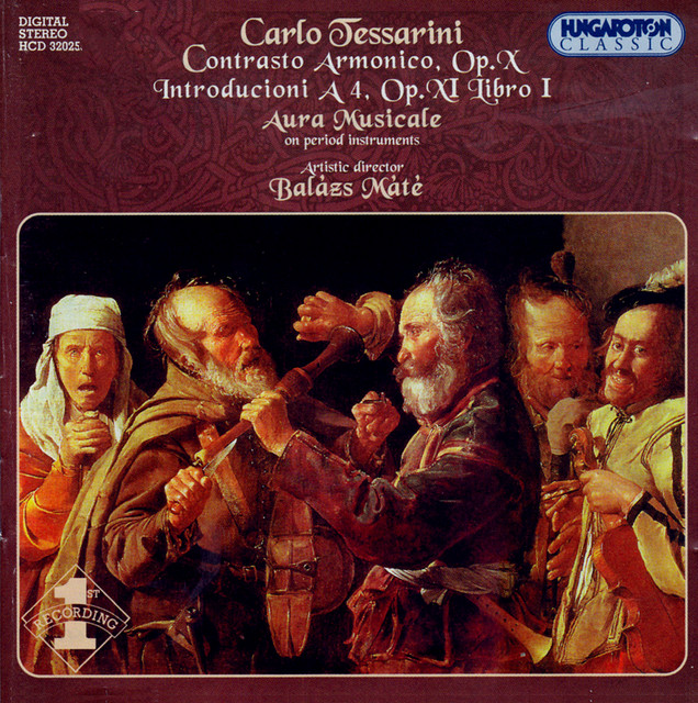 Tessarini: Contrasto Armonico, Op. 10 / Introducioni A 4, Op. 11, Book I cover art