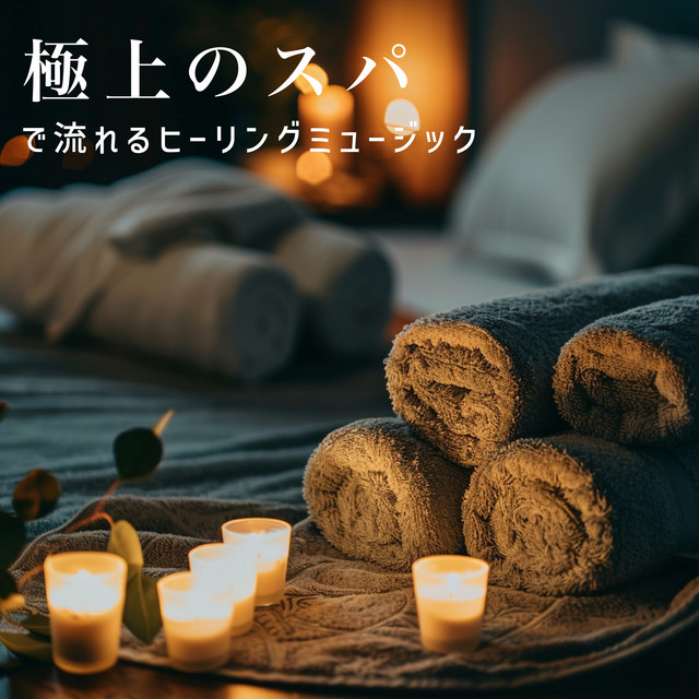 Healing music in a superb spa cover art