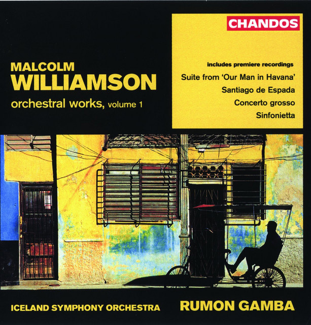 Williamson: Orchestral Works, Vol. 1 cover art