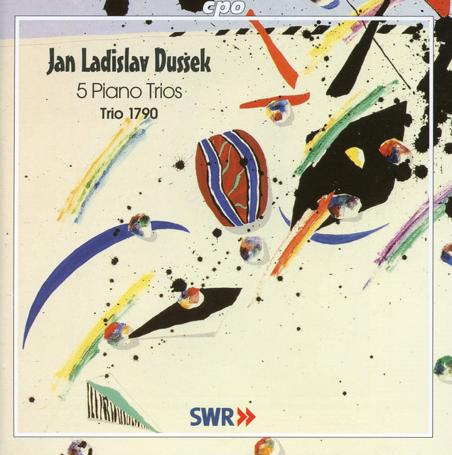 Dussek: 5 Piano Trios cover art