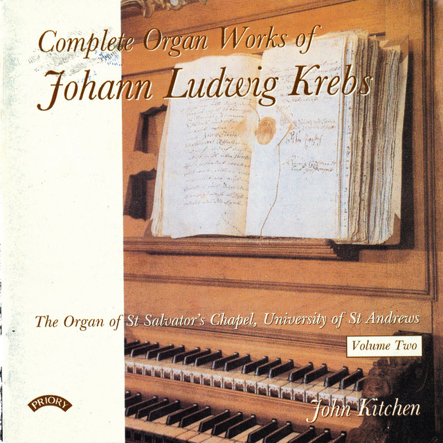 Complete Organ Works of Johann Ludwig Krebs, Vol. 2 cover art