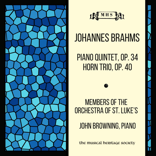 Brahms: Piano Quintet - Horn Trio cover art