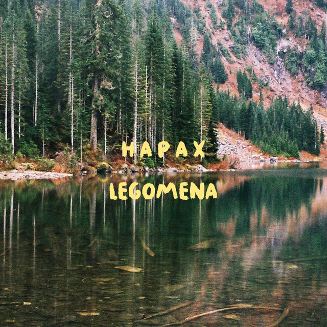 Hapax Legomena cover art