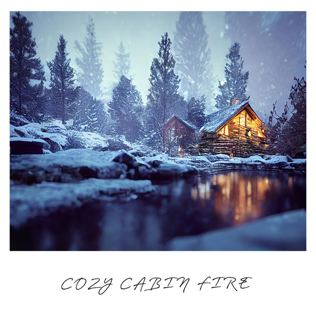 Cozy Cabin Fire cover art