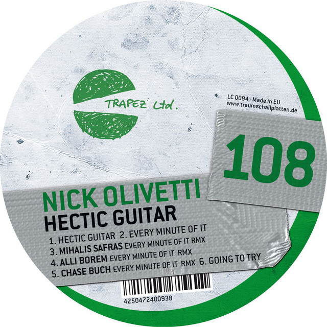 Hectic guitar cover art