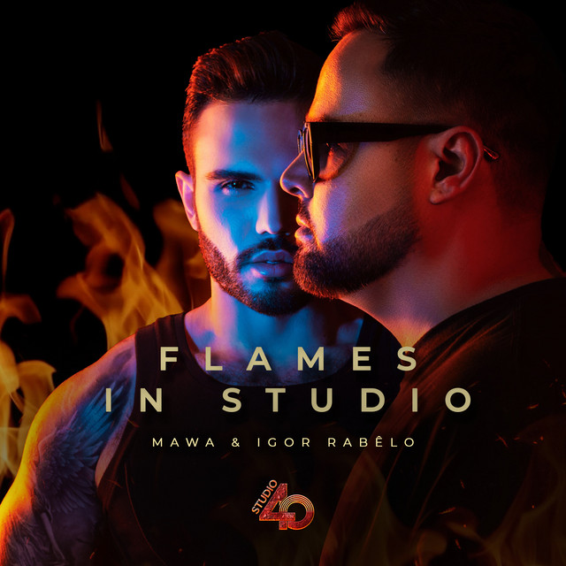 Flames in Studio