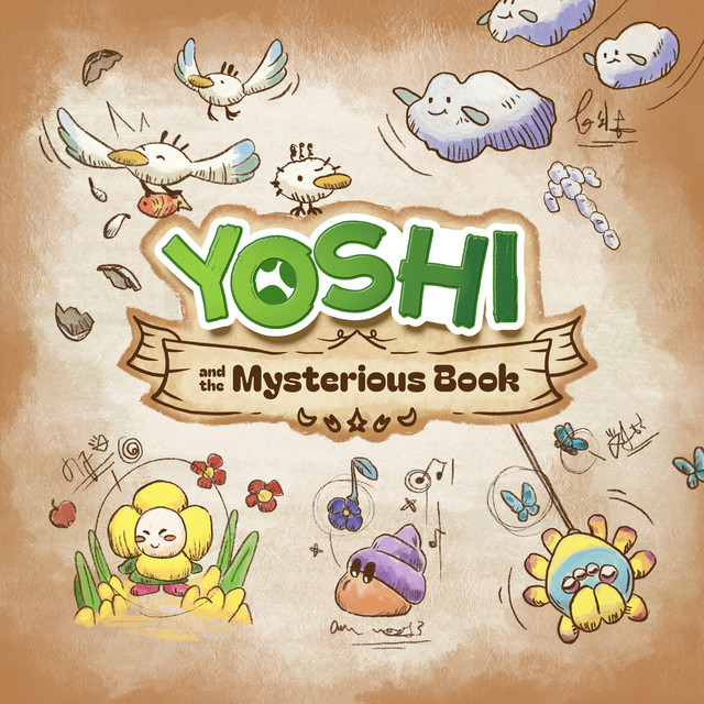 Yoshi and the Mysterious Book Piano Album cover art
