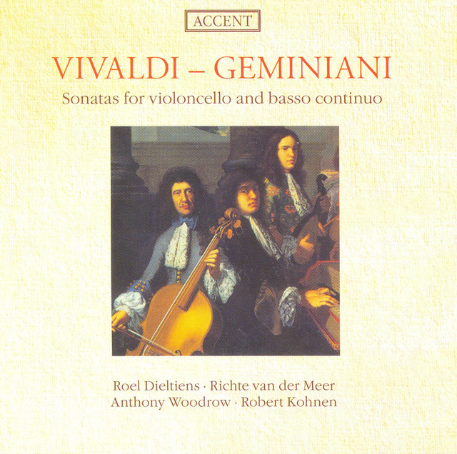 Cello Music - Vivaldi, A. / Geminiani, F. (Sonatas for Violoncello and Basso Continuo)