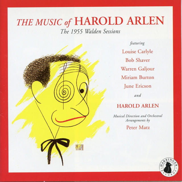 The Music of Harold Arlen: 1955 Walden Sessions cover art