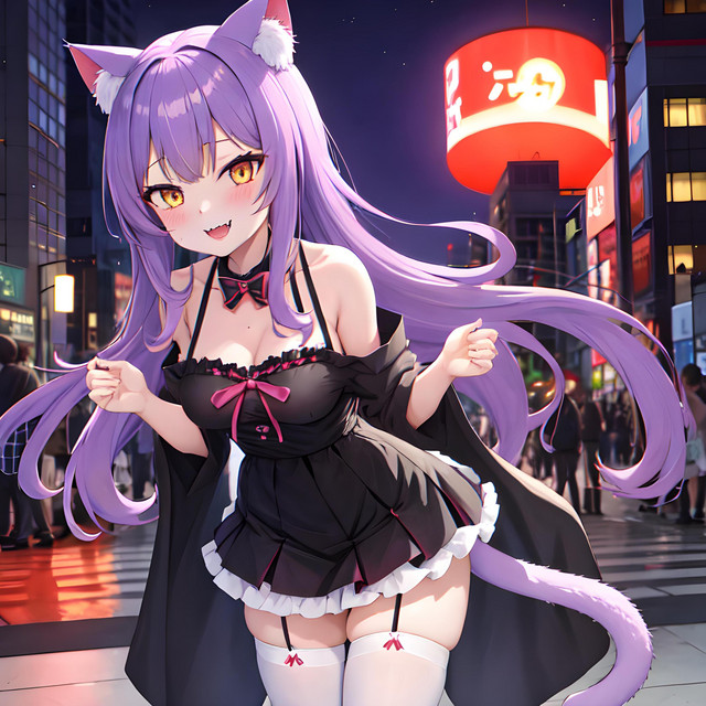 Neko Waifu in Akihabara