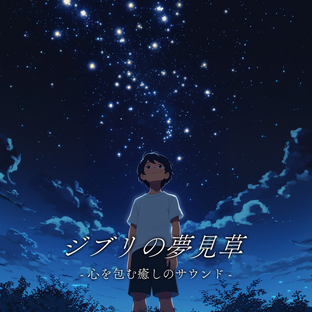 Ghibli's Dreamy Grass - Soothing Sounds That Envelop the Heart cover art