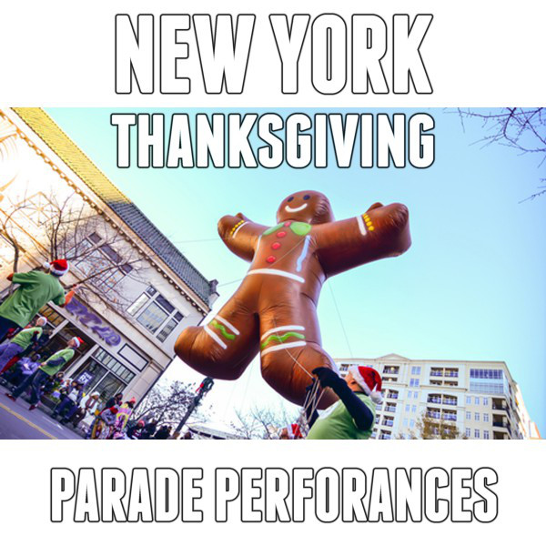 New York Thanksgiving Parade Performances cover