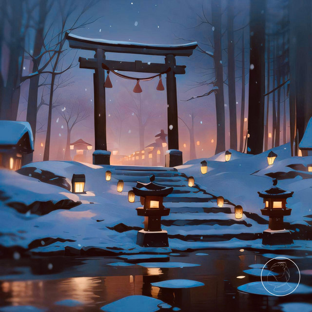 Frozen lake cover art