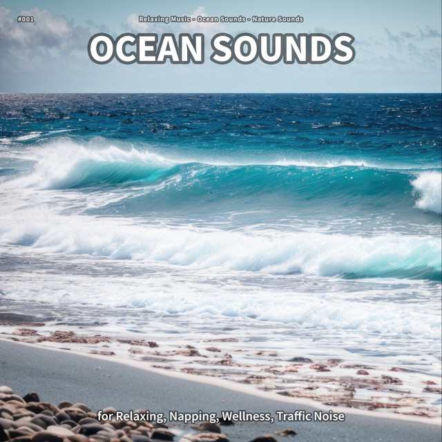#001 Ocean Sounds for Relaxing, Napping, Wellness, Traffic Noise cover art
