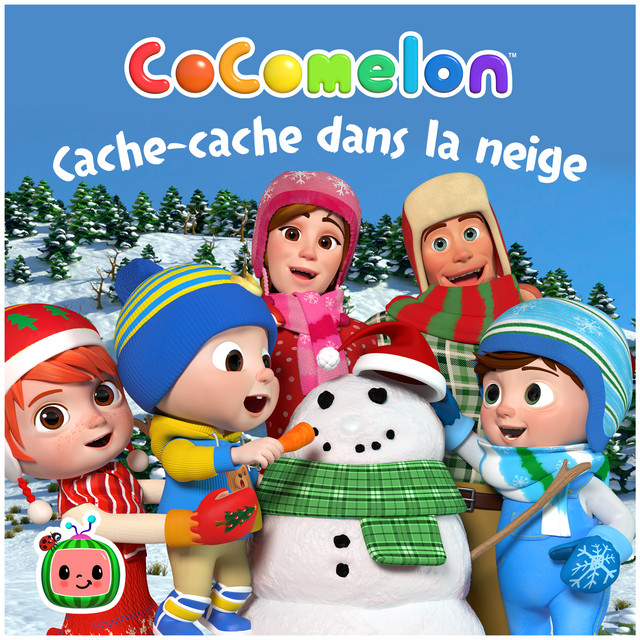 Cache-cache dans la neige